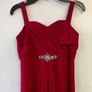 Girls size 10 formal junior bridesmaid dress